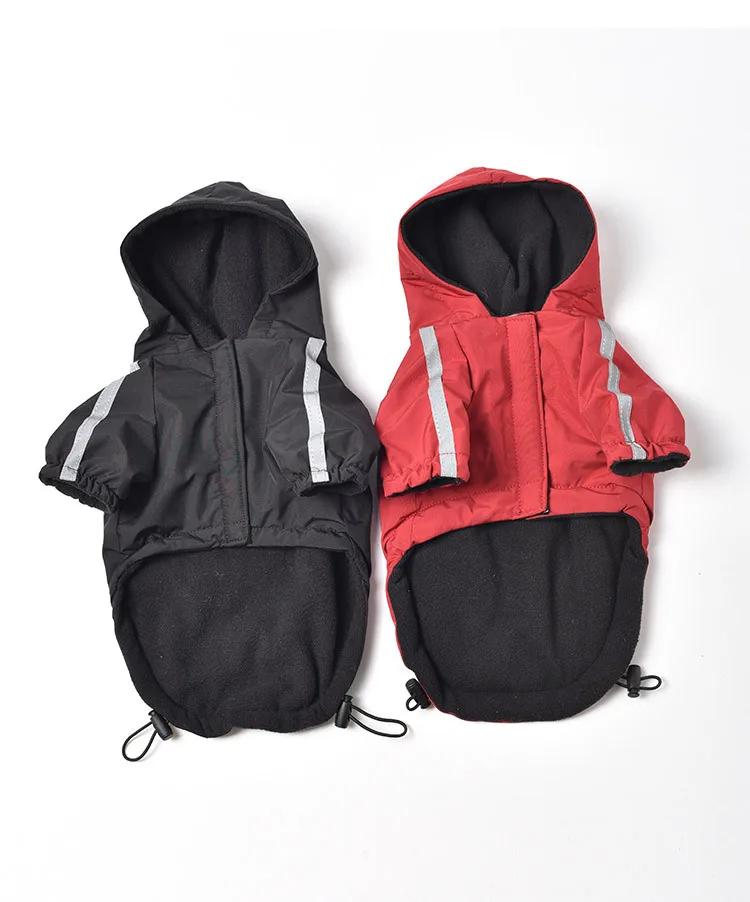 Reflective Pet Clothes Autumn Winter Pet Dog Waterproof Warm Coat Cotton Hooded Jacket The Dog Face Small Dog Clothes 17 kf H4c598f149242406bbcb7bf427cead165g