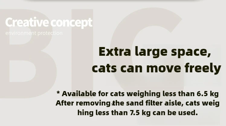 Makesure Cat Litter Box Fully Enclosed Cat Toilet Pet Supplies High-Value Cat Toilet Automatic Self-Cleaning Litter Box 13 kf S019afda1060d48b28d04fbcd67aaa557s