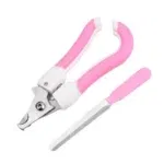 pink curved