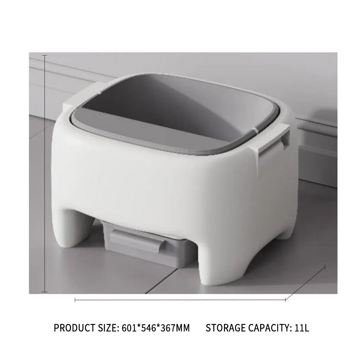 Closed Cat Litter Box Extra Large Cat Litter Products Plastic Self Cleaning Automatic Litter Box Large 16 kf S6decc8c61a5c48eb9c56118f0c712759X