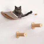 2 Posts and Cat Bed