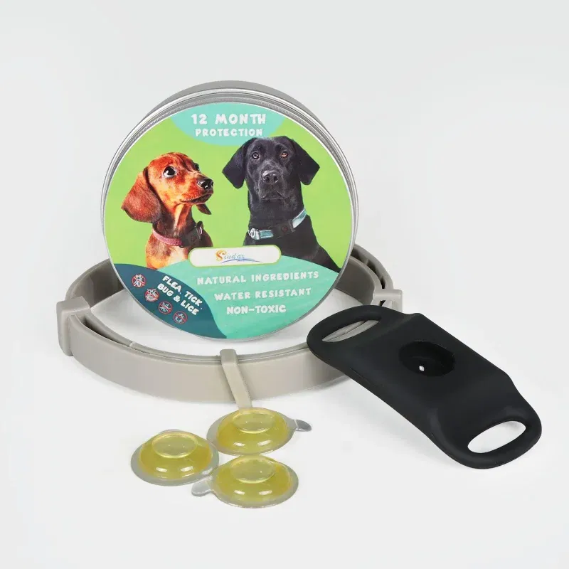 강아지Pet Flea Collars Natural Anti-Flea &Amp; Tick Pendant Oils For Dogs &Amp; Cats Collar Pet Supplies Collar Adjustable Breakaway Collar 9 kf S938e76387d94438494cbe1eef17e5ed1D