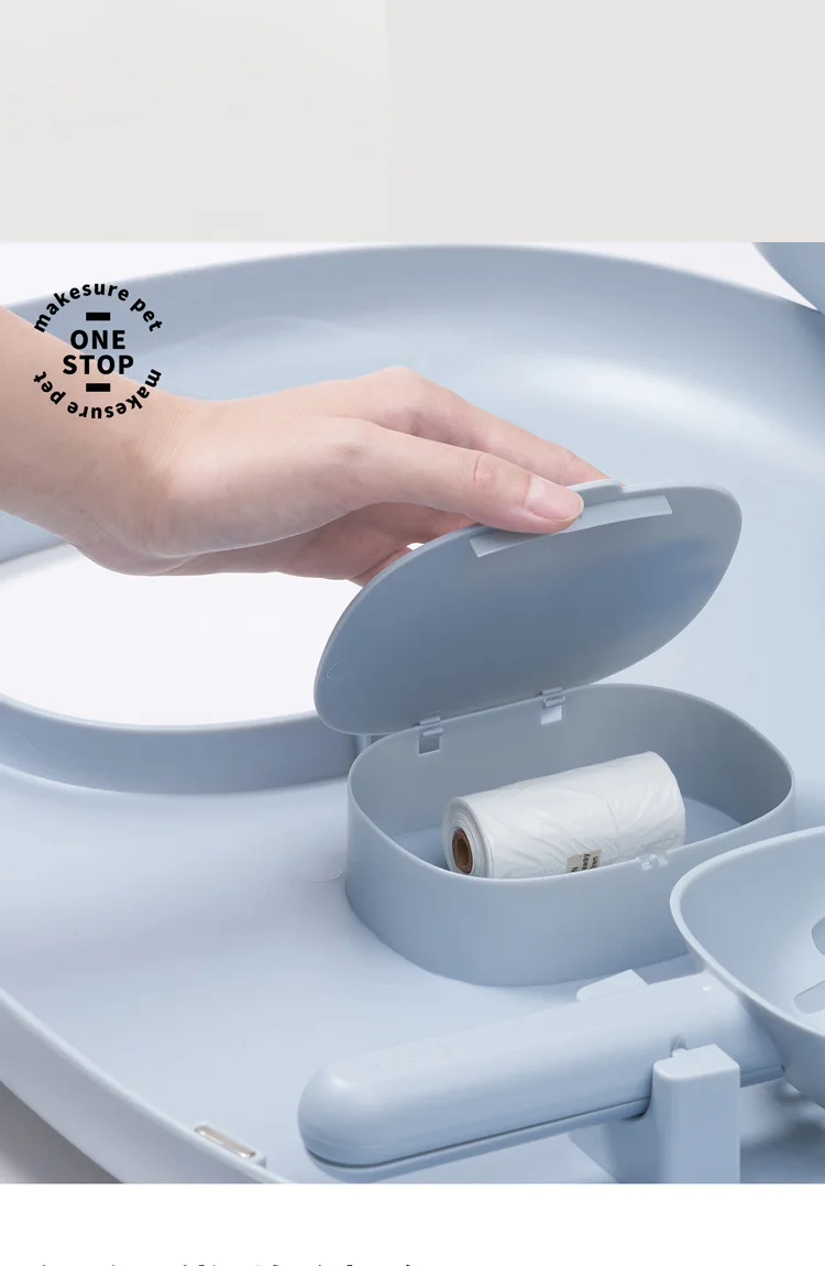 Makesure Cat Litter Box Fully Enclosed Cat Toilet Pet Supplies High-Value Cat Toilet Automatic Self-Cleaning Litter Box 19 kf S94720f2e864f44aa9784def3c5a7c6aad