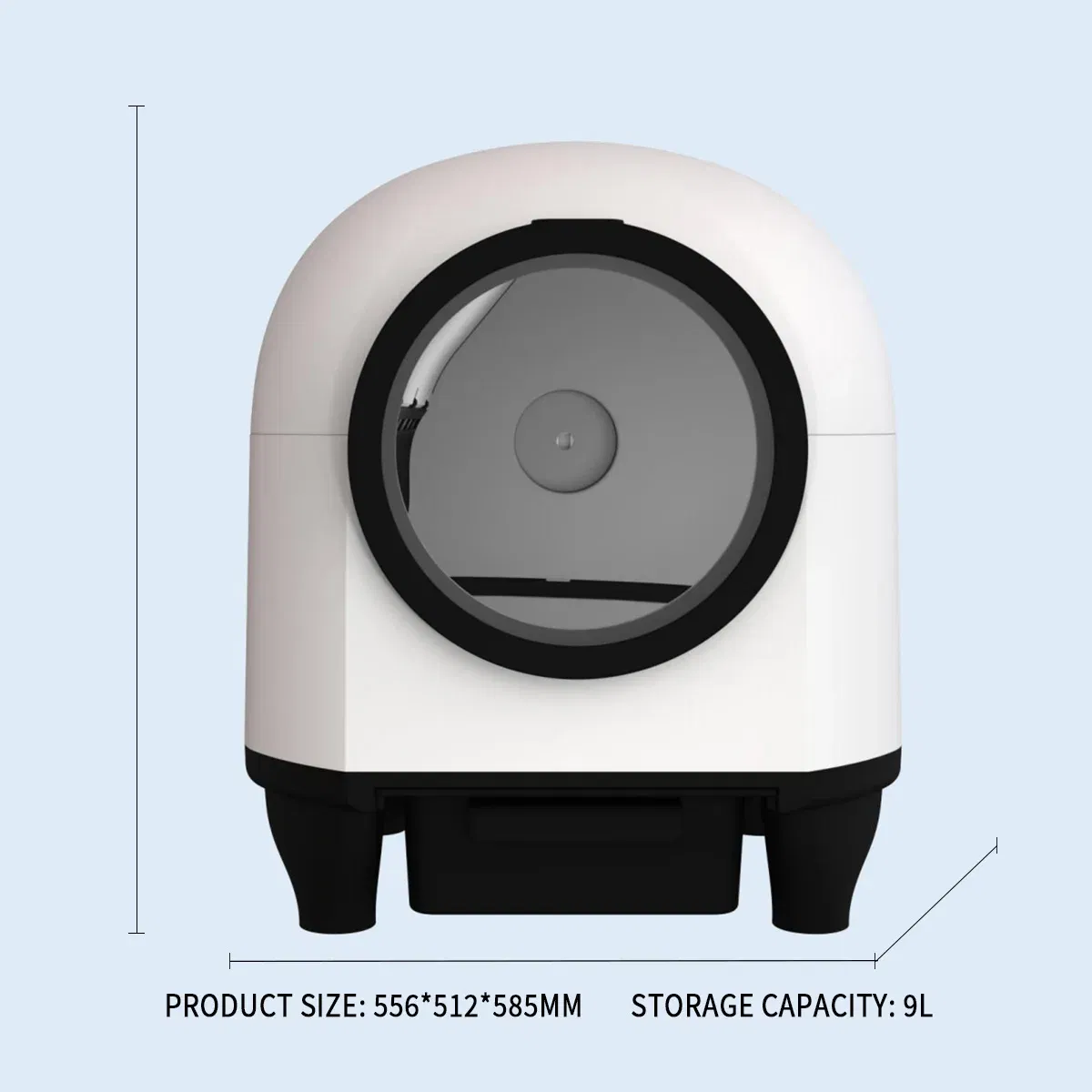 Closed Cat Litter Box Extra Large Cat Litter Products Plastic Self Cleaning Automatic Litter Box Large 13 kf S9c42839127cd4765b1e885f3cd45cd2d7