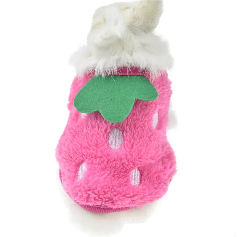 Winter Fleece Bunny Rabbit Guinea Pig Clothes For Mini Milk Dog Cat Teacup Small Animal Chinchilla Ferret Costume Vest Hoodie 12 2