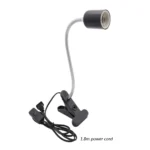 Black lamp holder