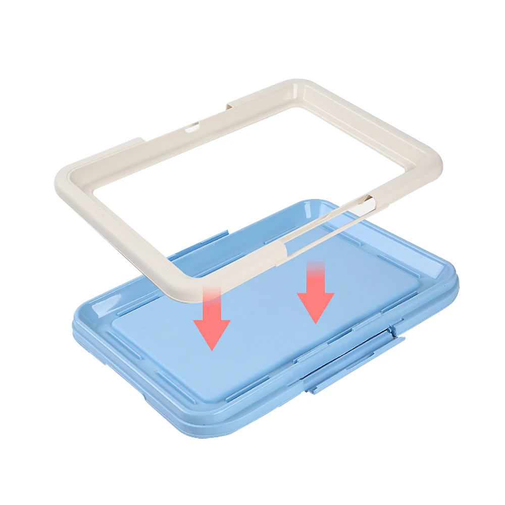 kf H73ace7588a124f26a16aea6dd37a6561e Portable Dog Training Toilet Indoor Dogs Potty Pet Toilet for Small Dogs Cats Cat Litter