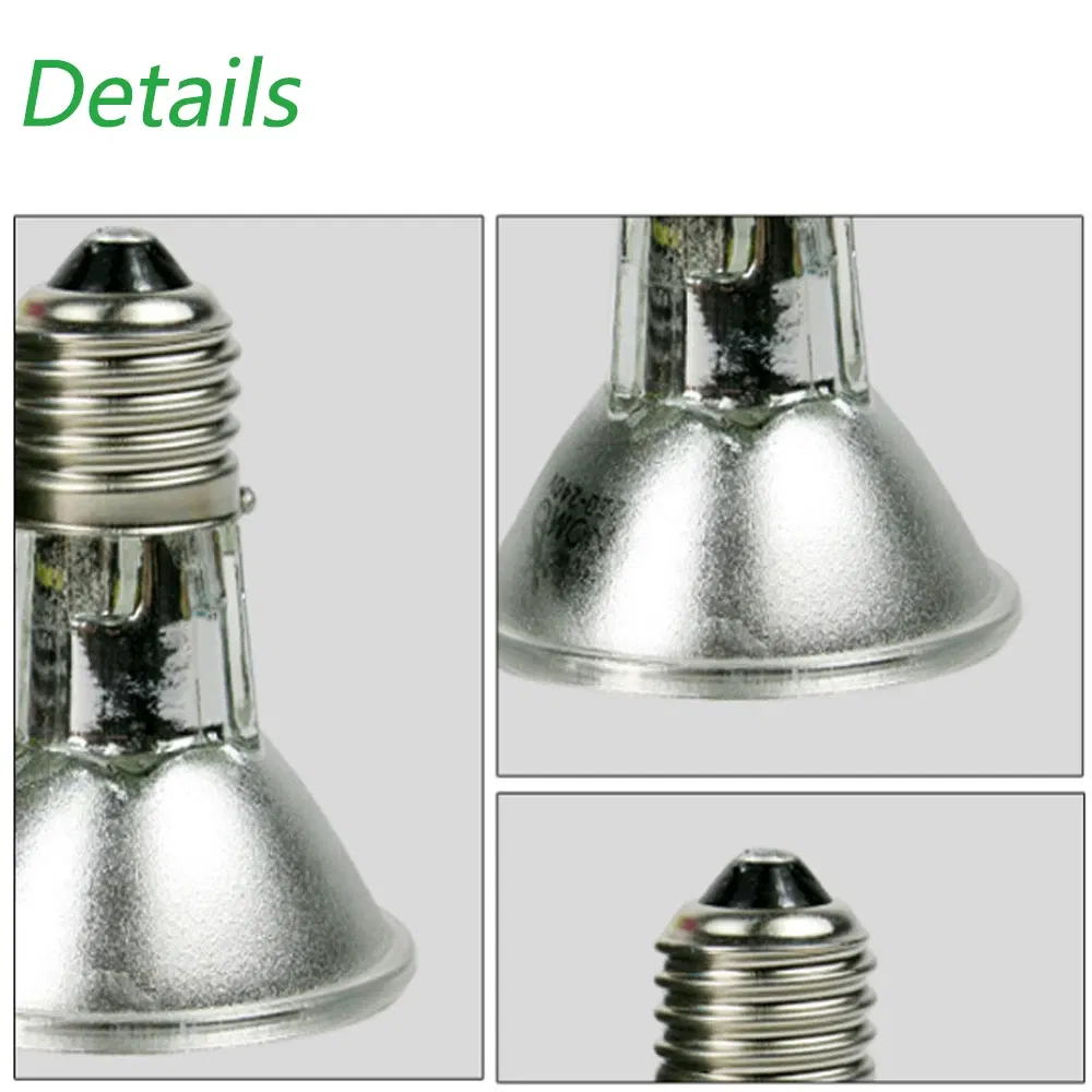 25/50W Uva+Uvb 3.0 Reptile Lamp Pet Amphibians Lizards Heating Bulb Turtle Tortoise Basking Lamp E27 Heating Light Full Spectrum 11 kf H7db99cb4f7d048b68b752c6c7aea5d402