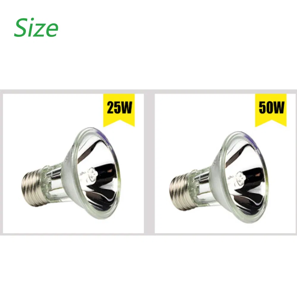 25/50W Uva+Uvb 3.0 Reptile Lamp Pet Amphibians Lizards Heating Bulb Turtle Tortoise Basking Lamp E27 Heating Light Full Spectrum 9 kf H842da7e1fac447cc8d7cdd5212ed9899U