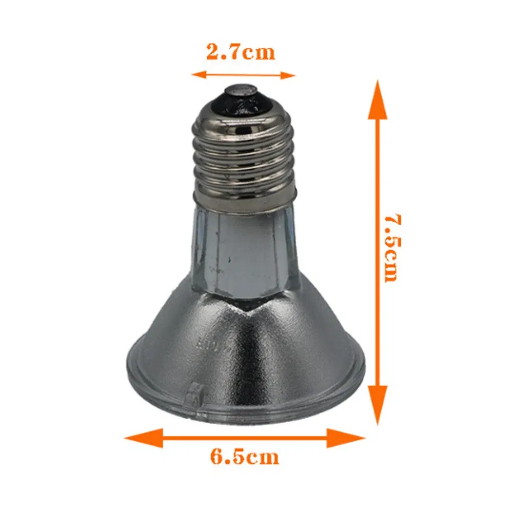 25/50W Uva+Uvb 3.0 Reptile Lamp Pet Amphibians Lizards Heating Bulb Turtle Tortoise Basking Lamp E27 Heating Light Full Spectrum 10 kf H9ff75b0968744d28b1ae60685e51cdcaa