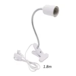 White lamp holder