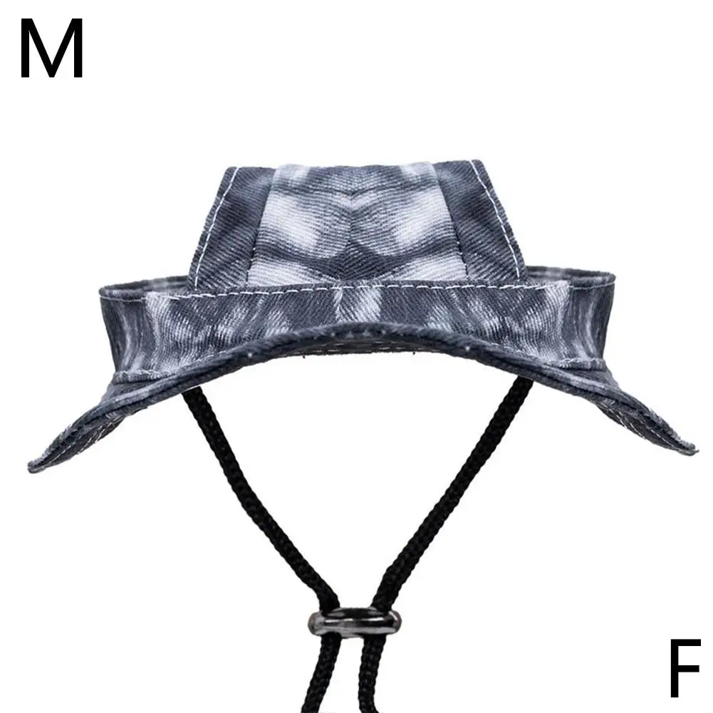 Cotton Cat Sun Hat With Ear Holes Round Brim Dog Puppy Cat Bucket Hat Outdoor Sun Protection Pet Caps For Small Medium Cat Dogs 32 kf S159200d505364f70a1da4475f0c51fdfo