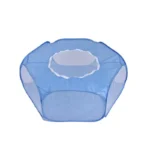 Blue with cover