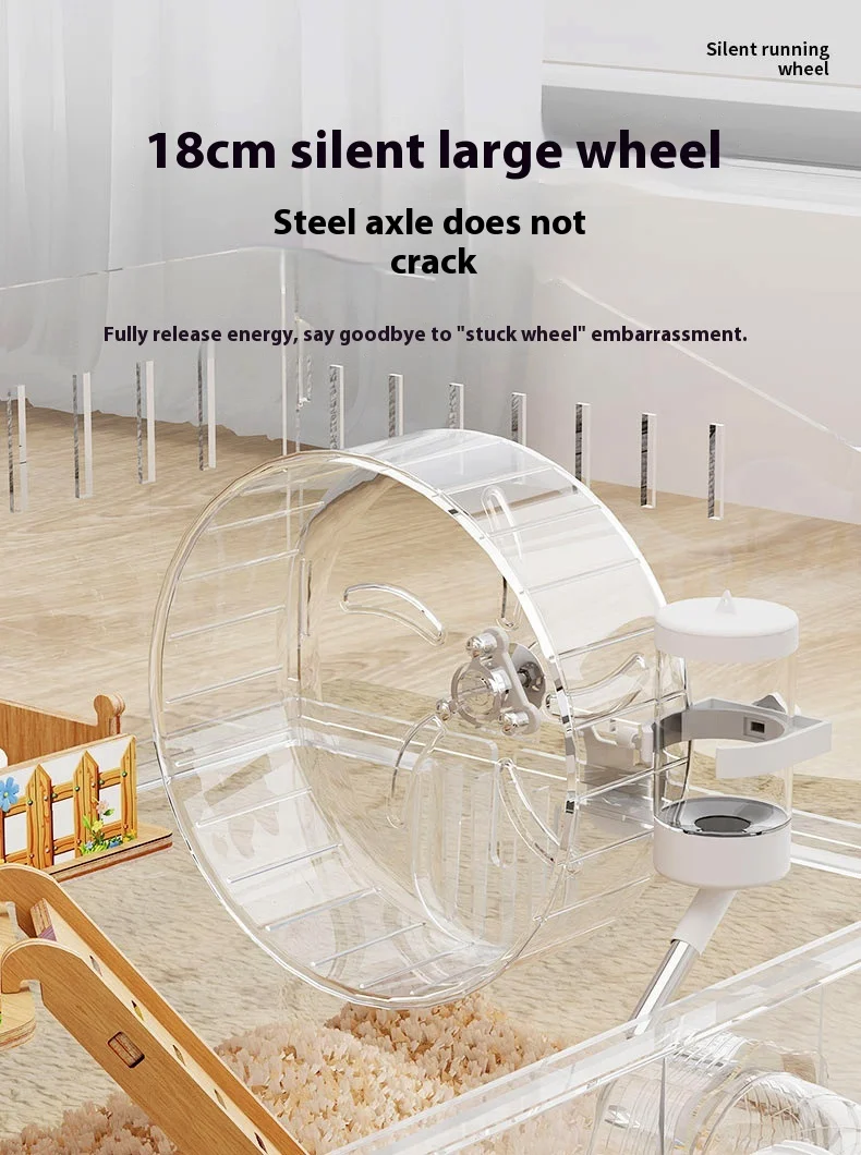 Hamster Cage Cage For Hamster Spacious Clear Acrylic Rodent Home With Accessories Gerbil Mouse Habitat Small Pet Supplies 12 kf S199e1a1529314f16bfb39da471ef51f5q