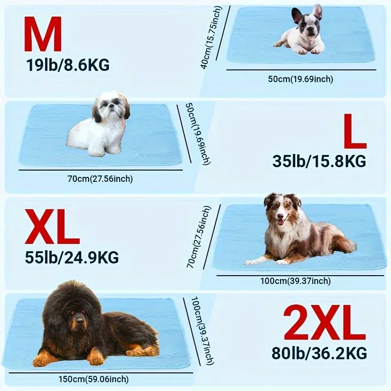 2025 Upgraded Ice-Cool Summer Pet Cooling Mat And Bed Sweat-Absorbent Fabric Available In 4 Sizes For Small Medium And Large Pet 27 kf S1e52a14ebedf4c54800ed5a401db9ea1c
