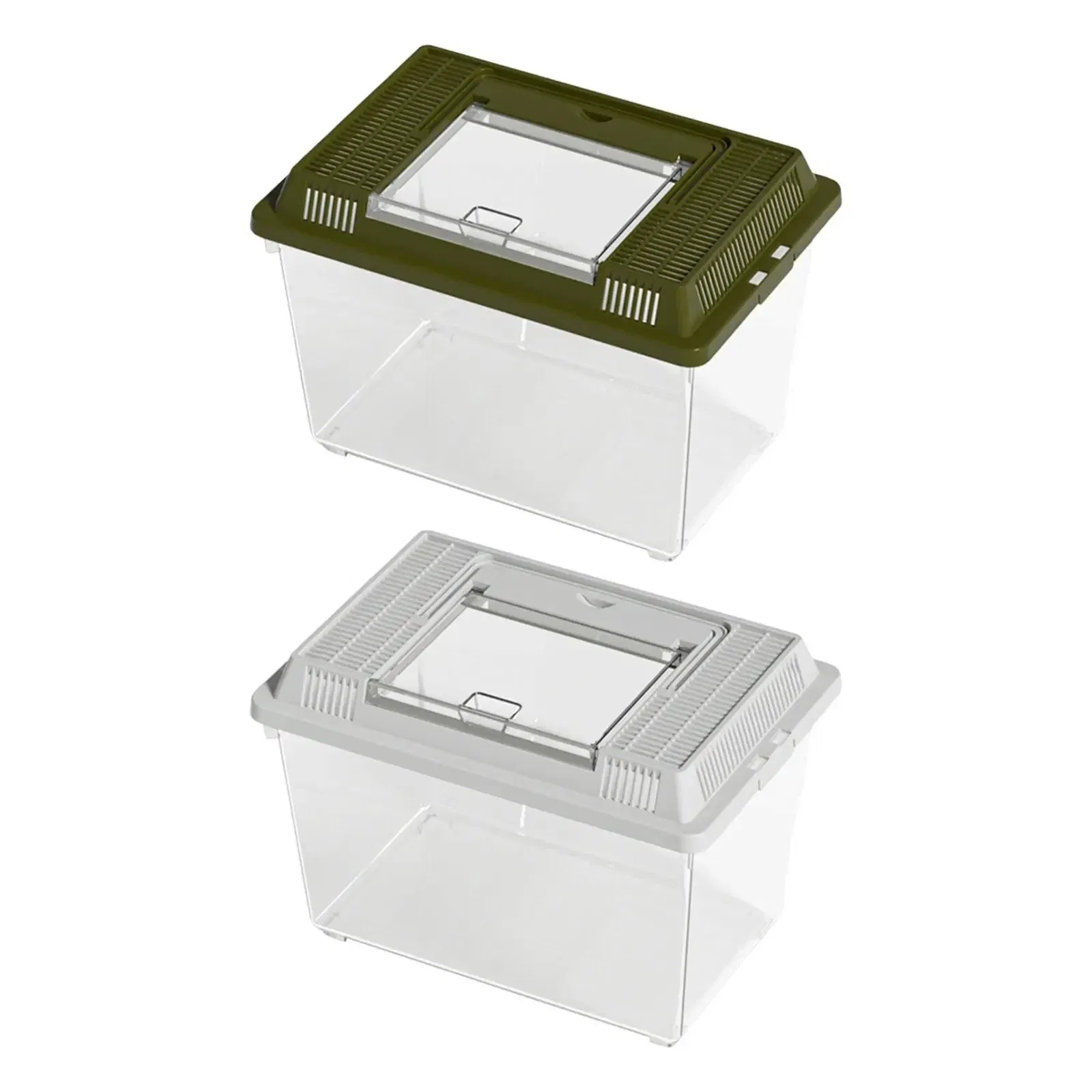 Turtle Bathtub Outdoor Habitat Amphibian Breeding Box Reptile Tank Pet Container
