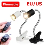 Uva+Uvb 3.0 Reptile Lamp Set Clip-On Lamp Holder Bulb Thermometer Hygrometer Turtle Tortoises Lizard Sunlight Basking Heat Light 29 kf S32f445e5acc94da99914f96adeac3c58f