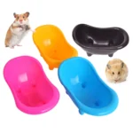 New Pet Mouse Bathing Bathtub Guinea Pig Plastic Bathtub Hamster Bathing Toy Little Pet Rat Small Animal Bathroom Supplie Random 25 kf S3449e97523d941f18505170afd10536cA