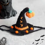 Black pumpkin hat