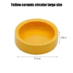 L yellow Round