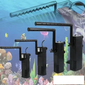 220V Low Water Level Turtle Tank Filter 3W/4W/8W/22W Fish Tank Wave-Maker Aquarium Submersible Oxygen Pump for Water Circulation
