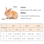 Soft Cotton Rabbit Harness Dress And Leash Set For Rabbits Bunnies Summer Small Animals Clothes Outdoor Pet Walking Supplies 32 kf S485c3527ebb74e6095060e43541516a1a