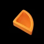 Orange Fanshaped L