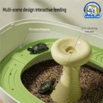 Turtle Tank Turtle Hatching Growth Warehouse Climbing Platform Sunbathing Platform Pet Feeding Box Small Turtle Villa Box 33 kf S574d52bb34964ab69de38fe18c2980bfq