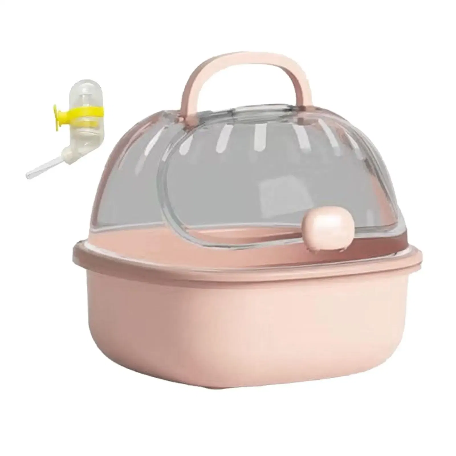 Hamster Travel Carrier Cage Travel Breathable Small Animal Carry Case for Chinchilla Hedgehog Vacation Small Animals Squirrel