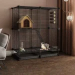 Small Hamster Cage Squirrel Cage Supplies Indoor Household Rabbit Large House Golden Bear Hamster Cabinet Cage 15 kf S63191736630446cb970942fc329a52a5L