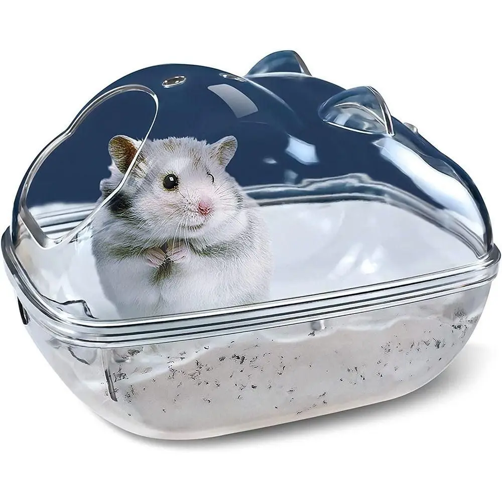 Transparent Hamster Toilet Cage Room Guinea Pig Cage Hamster Sand Bath Acrylic Plastic Mouse Box Hamster 7 kf S65346a84ed354b6ba0f4a83eaa9952b2c