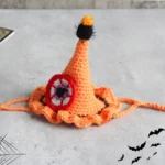 Eye orange hat