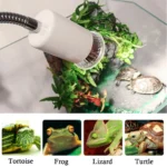 Uva+Uvb 3.0 Reptile Lamp Set Clip-On Lamp Holder Bulb Thermometer Hygrometer Turtle Tortoises Lizard Sunlight Basking Heat Light 30 kf S7e890c8d3a2441efa5f8f7ba471dbc4dM
