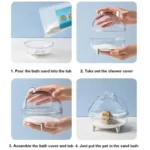 1Pc Pet Hamster Box Bath Sand Room House Bathroom Cage Box For Hamster Mouse Toilet For Small Animal Pets Supplies 15 kf S8aa0cba8721a49f2bf6170202cb4c6d2L