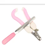 bent handle pink
