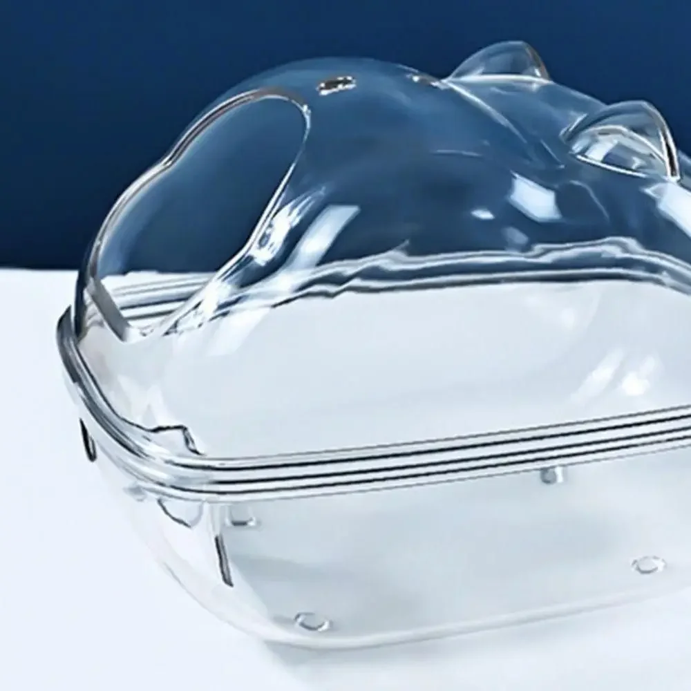 Transparent Hamster Toilet Cage Room Guinea Pig Cage Hamster Sand Bath Acrylic Plastic Mouse Box Hamster 12 kf S8cbb3693a5764f8e907dca142bf9f91fv