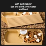 Reptile Water ,Dish Food Feeders Bowl,Large Capacity Feeding Accessories Waterer Food Dish For Lizards Turtle Bearded Dragons 106 kf S918ae3ea19a74d7d8538ebdebe93318fh
