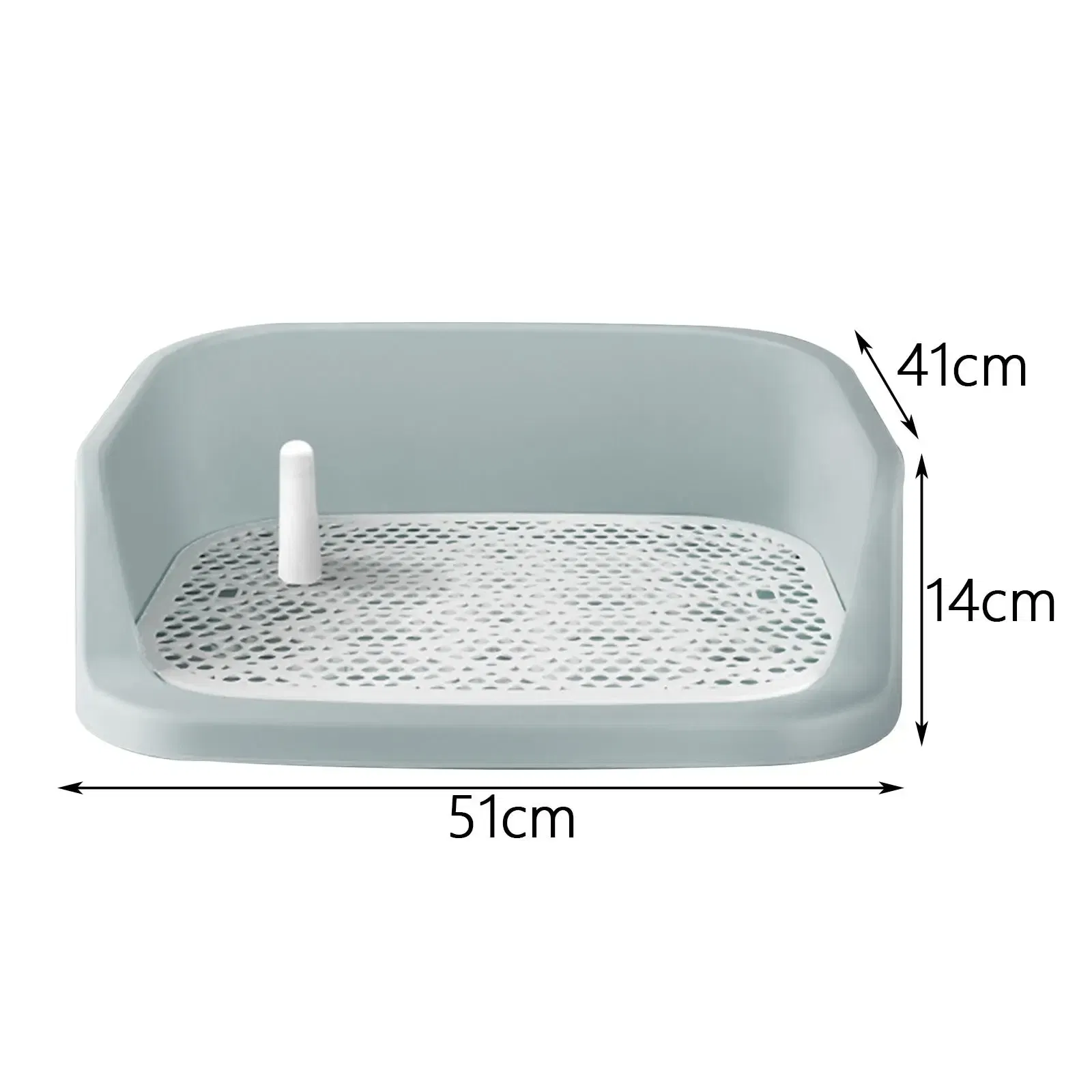 Dog Toilet, Puppy Potty Tray, Portable Indoor Potty Tray for Outdoor, Cleaning Tool Dog Potty Toilet Trainer Corner