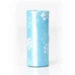 Blue garbage bag