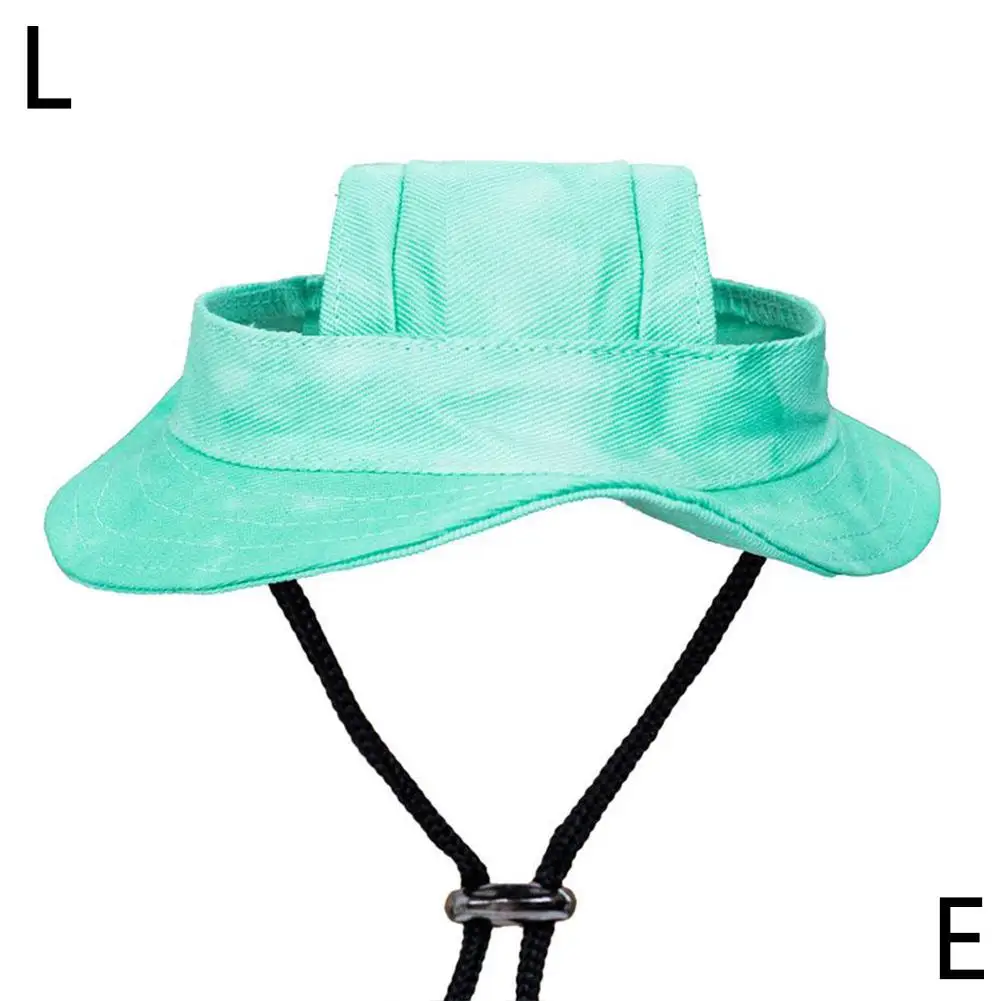 Cotton Cat Sun Hat With Ear Holes Round Brim Dog Puppy Cat Bucket Hat Outdoor Sun Protection Pet Caps For Small Medium Cat Dogs 25 kf S9ad072aa3d3b41d38b294d482e56f6ecF