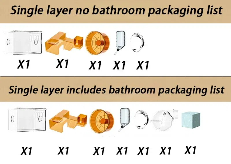 2 Level Hamster Cages Big Size Set Large Hamsters Cages Transparent House With Wheel Tunnels Hamsters Villa Bathroom Pet Product 7 kf S9eaffdf6749147318513a33eb16e5a24B