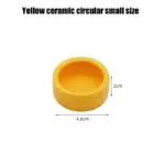 S yellow Round