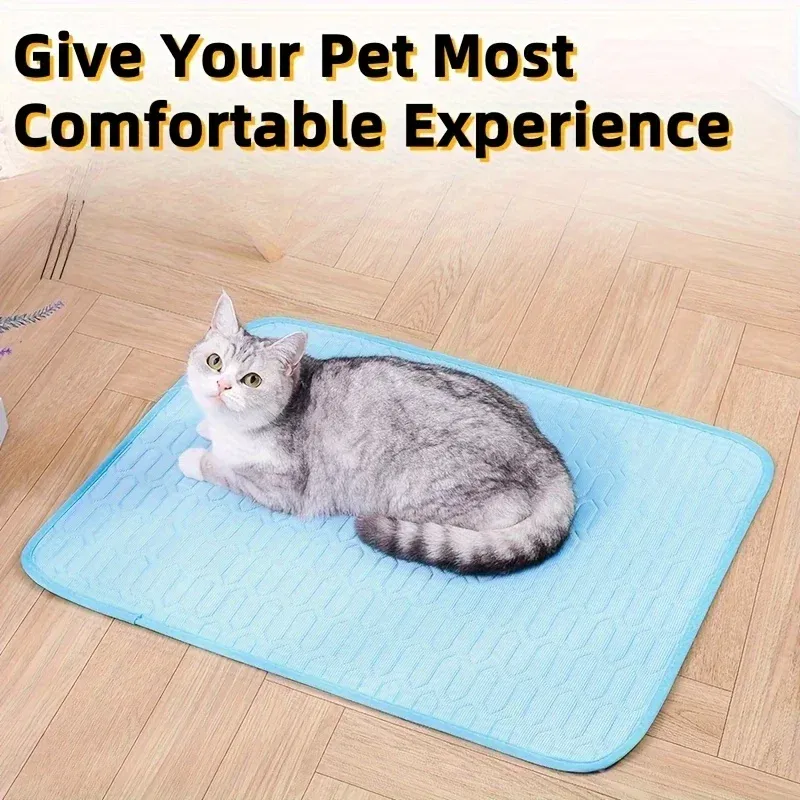 2025 Upgraded Ice-Cool Summer Pet Cooling Mat And Bed Sweat-Absorbent Fabric Available In 4 Sizes For Small Medium And Large Pet 30 kf Sb1c3d511313a4ab1af042139b8e7ac19Z