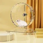 Hamster Running Wheel Toy Silent Exercise Chinchilla Running Rat Hedgehog Animal Wheels Saucer Toy Cage Exercising Gerbil Animal