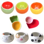 Hamster Ceramic Feeder Bowl Food Dish Small Animal Water Food Feeding Bowl For Gerbil Chinchilla Rat Ferret Hedgehog 13 kf Sb4110f4170be47cb84db97dd90bedd96O