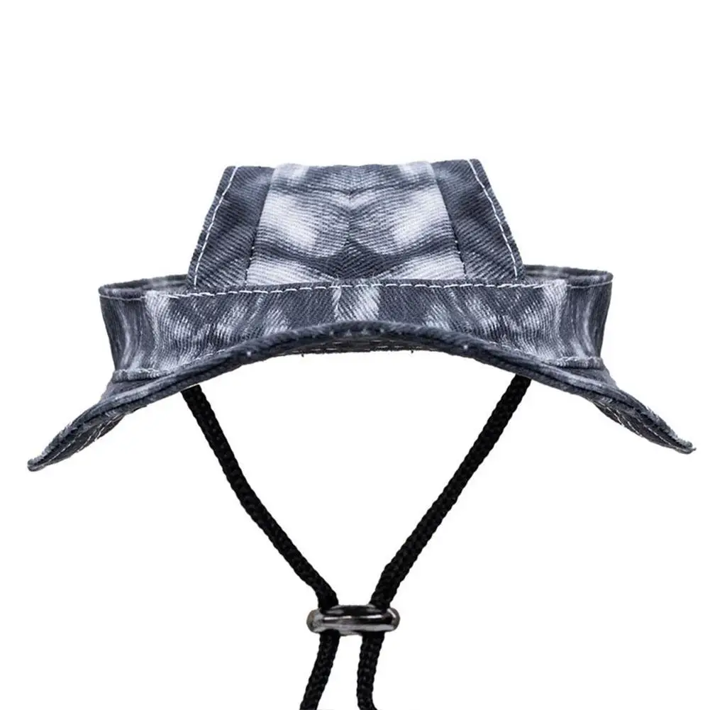 Cotton Cat Sun Hat With Ear Holes Round Brim Dog Puppy Cat Bucket Hat Outdoor Sun Protection Pet Caps For Small Medium Cat Dogs 13 kf Sbc7039ba5bd94a29bbec58370098aaa3M