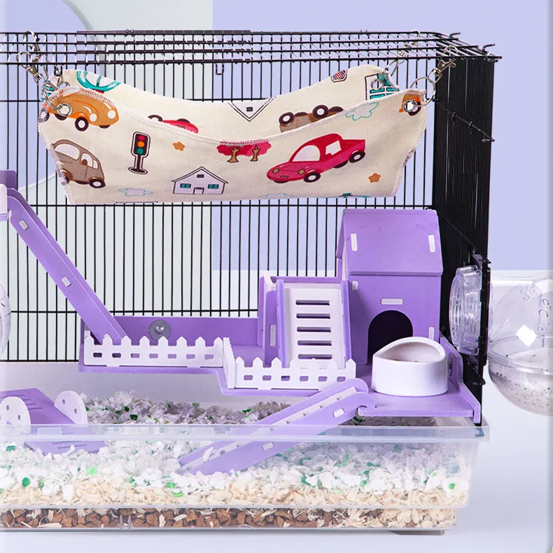 Hamster Cage Double Storey Luxury Villa Castle Hamster Nest Pet Golden Bear Large Villa 9 kf Sc4936c5254ef46f9aee79e13be8c7a6eJ