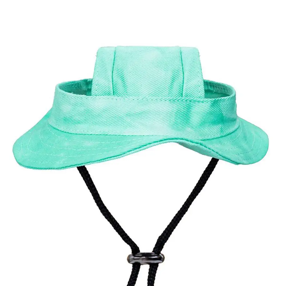 Cotton Cat Sun Hat With Ear Holes Round Brim Dog Puppy Cat Bucket Hat Outdoor Sun Protection Pet Caps For Small Medium Cat Dogs 11 kf Scb7487dc778a4d2781cea117811c5158P