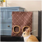 Rabbit Ear Hay Feeder Hanging Pouch Bunny Feeding Bag 2/3 Holes Storage Hay Holder For Hamster Chinchilla Guinea Pig Small Pets 25 kf Sd149e61534a2446e8867646a4597deb3o