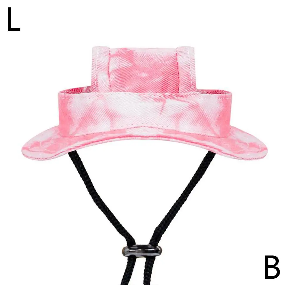 Cotton Cat Sun Hat With Ear Holes Round Brim Dog Puppy Cat Bucket Hat Outdoor Sun Protection Pet Caps For Small Medium Cat Dogs 20 kf Sde7e90f1d3ba4b45b309c0169227477eo